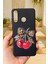 Huawei P30 Lite Uyumlu Kiraz Leopar Fiyonk Desenli Silikon Darbe Emici Rubber Kılıf 2