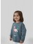 Kız Çocuk Flamingo Baskılı Sweatshirt 3