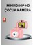 8 Megapiksel Mini Çocuk Kamerası Hd Ekranlı Darbeye Dayanıklı ve Şarjlı - M110R996-K99110 1