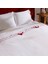 Calia %100 Pamuk Nakışlı Çift Kişilik Nevresim Takımı Beyaz 6
