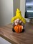 Balkabak - Ayçiçekli Cüce Gnome Biblo El Boyaması 2'li (16CM) 4