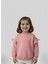 Çiçek Nakışlı Kız Çocuk Sweatshirt 1