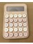 Yumuşak Tuşlu Renli Hesap Makinesi Krem AD58994 1