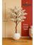 Elitluxe Design 210 cm Kiraz Çiçeği Yapay Ağaç – Yoğun Çiçekli – Fiber Küre Saksı 35X35 – Salon, Ofis ve Kafe Iç Mekân Dekorasyon Bitkisi 3