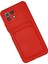 Xiaomi Mi 11 Lite Kılıf Kelvin Kartvizitli Silikon - Kırmızı (K95) 2