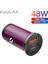 Kuulaa 42W USB + Type-C Çift Çıkışlı Mini Hızlı Araç Şarj CIHAZI-(5775) - ?99?50E0-2G539 2