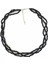 Siyah Çoklu Sarmal Choker Inci Kolye 1