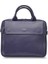 Guard Lacivert Hakiki Deri 14' Inç Laptop Çantası 2