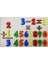 Sayılar Yapboz Matematik İşlem Rakam Renkli Ahşap Puzzle Tak Çıkar Eğitici Oyuncak 1