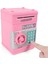 Şifreli Otomatik Kağıt Para Alan Atm Kasa Kumbara - Pembe 2