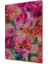 Canlı Pembe Lale Sulu Boya Görünümlü Ahşap Dekoratif Tablo Dikdörtgen Tablo 3