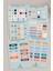 Bullet Journal Sticker Seti - 6 Sayfa / Ajanda, Scrapbook, Journal 1