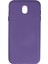 Samsung Galaxy J7 Pro / J730 Kılıf Nano Içi Kadife Silikon - Mor (K95) 1