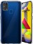 Samsung Galaxy M31 ile Uyumlu Kapak Kamera Korumalı Şarj Yeri Tıpalı Şeffaf Silikon Kılıf 2