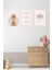 Çocuk Bebek Odası Mdf (Ahşap) 3parça Renkli Dekoratif Tablo 1