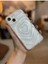 Iphone 14 Plus - 15 Plus Şeffaf 3D Kabartma Kalp Tasarımlı Silikon Kılıf 4