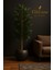 Elitluxe Design 150 cm Yapay Bambu Salon Bitkisi – Doğal Bambu Gövde - 30X30CM Dekoratif Mat Küre Plastik Lüx Saksılı 3