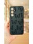Samsung Galaxy A35 -Siyah Kelebek Desenli Silikon Darbe Emici Klasik Korumalı Rubber Kılıf 2