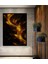 Ateşin Dansı Yağlı Boya Görünümlü Ahşap Dekoratif Tablo Dikdörtgen Tablo 2