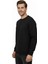 Erkek Büyük Beden Sıfır Yaka Selanik Sweatshirt BGL-ST04871 2