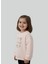 Kız Çocuk Çiçek Nakışlı Sweatshirt 3