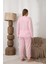 Şardonlu Interlok Kumaş Büyük Beden Kışlık Kadın Pijama Takımı 1250 5