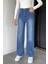 Kadın Yüksek Bel Palazzo Jean Kot Pantolon P-00019045 1