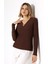 Gold Aksesuarlı Uzun Kollu Şık Bluz 3