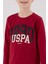 U.s. Polo Assn Uzun Kol Pijama Takım US2203-4 Bordo 3