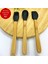 Bambu Saplı Silikon Spatula Seti , 3 Parça Isıya Dayanıklı Mutfak Seti 1