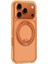 iPhone 17 Pro Uyumlu Kılıf M-Safeli Airbag Standlı Amazingthing Titan Pro Magspin Kapak Turuncu 2