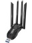 GD-WPS015 Wi-Fi USB Adaptörü Wi-Fi Sinyal Güçlendirici 900MBPS Siyah 1