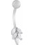 Çelik Göbek Piercing 1