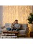 2x2 Metre 8 Fonksiyonlu Animasyonlu Perde LED Işık Kalın Telli Saçak LED Işık 240 LED Yılbaşı Işık Saçak Süsleme 7