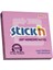 Hopax Stıckn Yapışkanlı Not Kağıdı (12 Adet) 360° 100 Yp 76X76 Mmpembe 21554 1