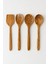Zeytin Ağacı 4’lü El Yapımı Ahşap Mutfak Gereç Seti – Kaşık, Spatula, Delikli Kaşık, Çatal 1