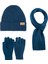 Kitti 28180-04 9-14 Yaş Atkı Bere Eldivven Set 1