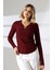 Gold Aksesuarlı Uzun Kollu Şık Bluz 2
