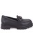 DZA07-90830 Siyah Günlük Loafer Kadın Ayakkabı 2