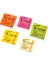Temat Yapışkanlı Not Kağıdı 75X75 mm (12 Li Paket) Fosforlu Pembe 1