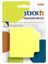 Hopax Stıckn Yapışkanlı Not Kağıdı Trackıng 50 Yp 70X70 Fosforlu Sarı 21478 1