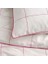 Bredvecklare Tek Kişilik Nevresim Seti Beyaz Pembe 150 x 200/50 x 60 cm 2