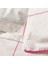 Bredvecklare Tek Kişilik Nevresim Seti Beyaz Pembe 150 x 200/50 x 60 cm 4