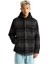 VN000P7V Piedmont Hooded Plaid Shacket Siyah Erkek Ceket 1