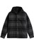 VN000P7V Piedmont Hooded Plaid Shacket Siyah Erkek Ceket 4