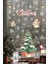 Christmas Yılbaşı Cam Sticker Seti 50 Parça – Çift Taraflı Baskı, Suya Dayanıklı, Kar Tanesi Figürler 3