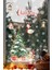 Christmas Yılbaşı Cam Sticker Seti 50 Parça – Çift Taraflı Baskı, Suya Dayanıklı, Kar Tanesi Figürler 4