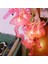 10&amp;apos;lu Pilli LED Flamingo Dekoratif Işık Zinciri Aydınlatma 1,5 mt (4887) 3