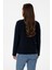 Kadın Açık Lacivert Hırka (Örme) 50316729-VR059 5