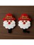 Yılbaşı Yeni Yıl Noel Baba Temalı “merry Christmas” Saç Tokası (2’li Set) - Model 1 3